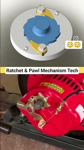 Ratchet & Pawl Mechanism 😳😳🤔| #solidworks | #viral | #shorts | #viralshorts |#gear | #autocad |#gear