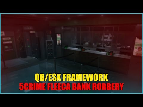 [QB/ESX] 5CRIME Fleeca Bank Robbery | Fivem Roleplay Script | Latest 2024 Tutorial