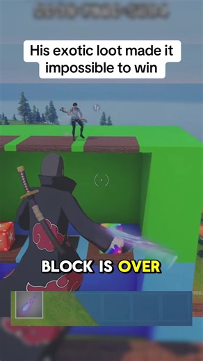 Lucky Block 1v1 Challenge in Fortnite