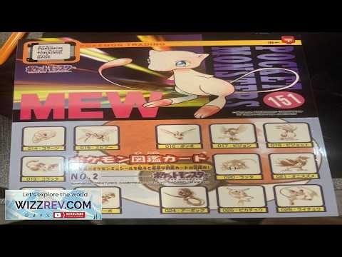 Pokemon Card Mew Jumbo Zukan Card No.2 Bandai 1997 Japanese Vintage US