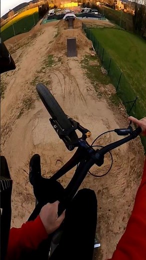 Así es la línea grande del Bikepark de Foralac