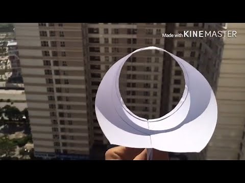 Cách gấp máy bay bằng giấy A4 hình tròn bay mãi không rơi | gấp máy bay