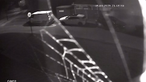 Moment suspected faulty battery causes electric car to explode