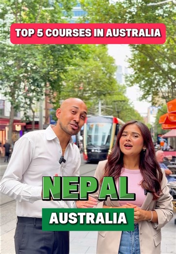 Top 5 Courses for Nepali Students in Australia