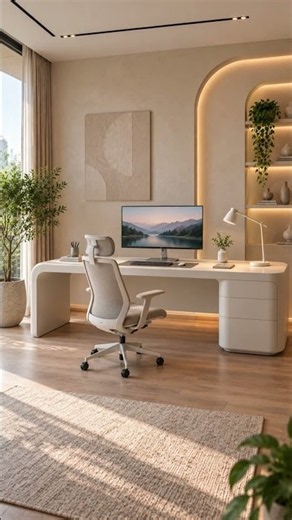 10 Home Office Desk Setup Ideas 💻 | Modern Workspace Designs #shorts