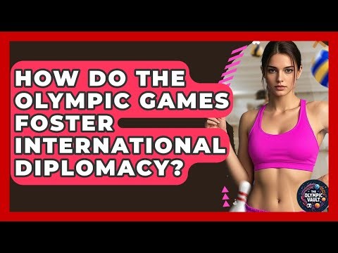 How Do The Olympic Games Foster International Diplomacy? - The Olympic Vault