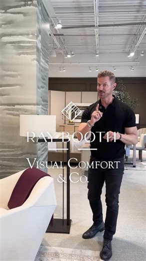 RAY BOOTH DESIGN on Instagram: "Discover the Amell Articulating Floor Lamp, part of my collection with @visualcomfort. Detailing at its best — a functional swing arm and timeless structure that bring design and purpose into harmony.⁠ ⁠ #RayBoothDesign #VisualComfort #lighting #interiordesign #architecture"