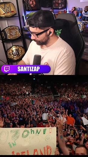 110K views · 952 reactions | LOUD JOHN CENA ENTRANCE IN IRELAND SMACKDOWN #prowrestling #mondaynightraw #fridaynightsmackdown #wweraw #wwesmackdown | Santizap | Facebook