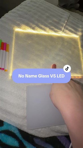 No Name Glass vs. LED: A Writing Comparison