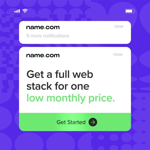 🔥 Our best .com price of the year is here—just $5.99, with no restrictions and no multi-year lock-ins. Get started to claim this limited time offer today! | name.com
