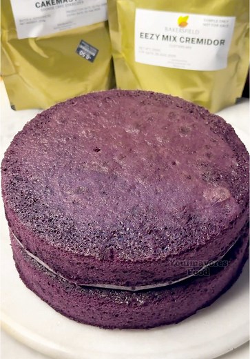 Ube Chiffon Cake Recipe with Whole Eggs
