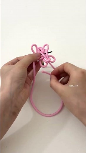 How to Tie a Bow Knot on a Key with Rope Cute Easy DIY Key Decoration