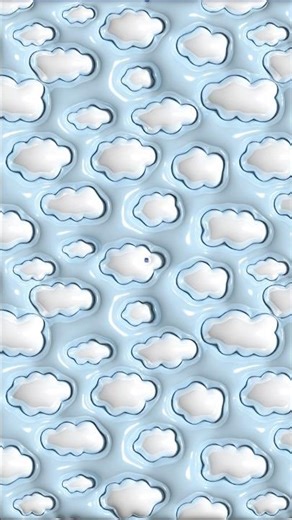 Create a Cloudy Background in Illustrator ☁️ | Inflate Tool #adobeillustrator
