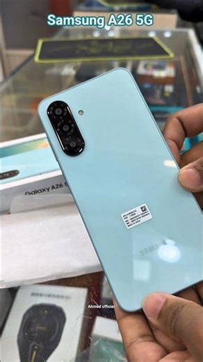 unboxing The New Samsung A26 5G 🔥 ✨️ 🥵 #unboxing #samsung #trending #fyp #1million