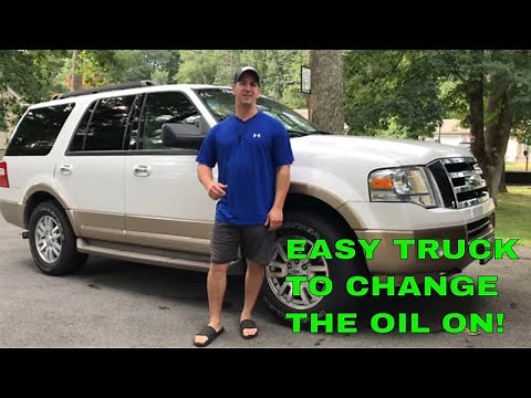 How To Change The Oil In a 2007-2014 Ford Expedition 5.4 Engine