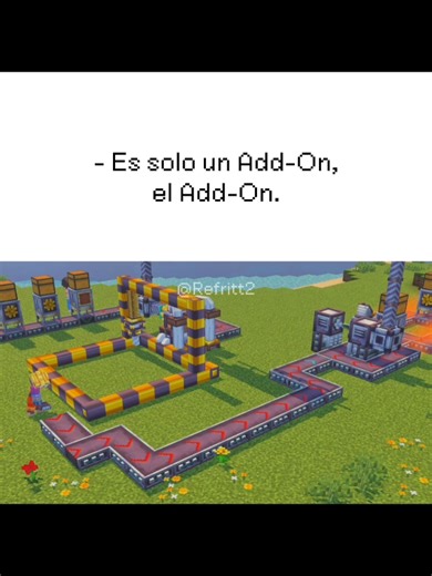 Factory Add-On El complemento Factory te permite recolectar recursos automáticamente, transportarlos mediante cintas transportadoras, separar la chatarra de los objetos valiosos con filtros, triturar y fundir minerales de forma totalmente automática, ¡e incluso crear casi cualquier objeto del juego! ¡Olvídate de los mecanismos de redstone y entra en una nueva era de automatización! ¡Factory también es compatible con recetas de más de 100 complementos! Disponible en mi canal de WhatsApp y en mi D