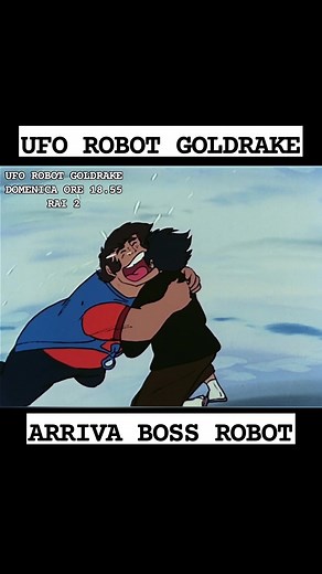 UFO robot Goldrake. DOMENICA ore 18.55 su Rai 2 , arriva anche Boss Robot, presente nella serie di Mazinga Z e nella serie de Il Grande Mazinga. #goldrake #goldrakeuforobot #UFORobotGoldrake #uforobot #goldorak #AtlasUFORobot #UFORobotGrendizer #grendizer #Rai #Rai2 #grandizer | Goldzinger