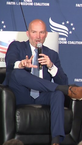 GOP candidates for governor address Iowans at Iowa Faith & Freedom Coalition spring kickoff