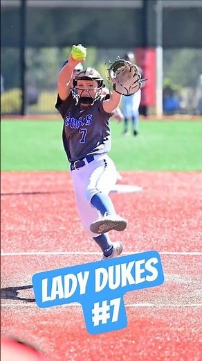 🥎 Focus Level: Elite 🔥 Lady Dukes Pitcher in Control