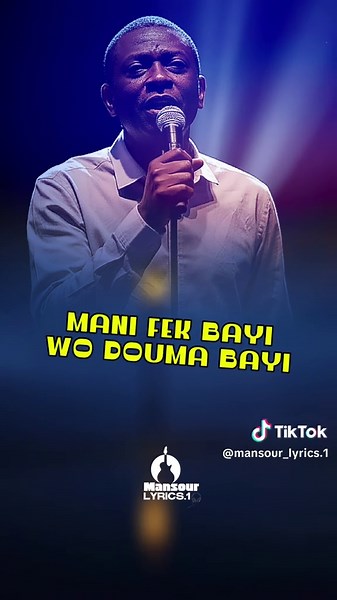 Mansour Lyrics: Amour et Tendresse sur TikTok