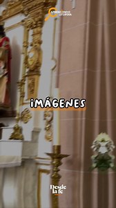 34K views · 1.5K reactions | Los textos bíblicos son muy claros en su prohibición de hacer imágenes o estatuas de falsos dioses. Pero otra cosa muy distinta es tener imágenes como signos religiosos. ✝️ Los #católicos no adoramos imágenes, las veneramos. Este día en #AprendiendoLiturgia te explicamos por qué tenemos imágenes en nuestros templos. 邏 | Desde la Fe | Facebook