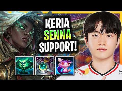 KERIA IS A GOD WITH SENNA! | T1 Keria Plays Senna Support Patch 26.6