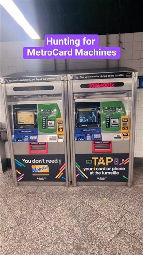 Hunt for MetroCard Machines