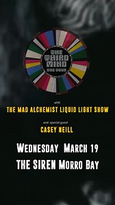The Third Mind brings psychedelic Americana blues rock to The Siren in Morro Bay THIS WEDNESDAY, March 19!! The Mad Alchemist Liquid Light Show will add extra wow the show, which has been described as “…. a great fucking band” by Magnet Magazine. Casey Neill gets the party started. Join us! | Dave Alvin
