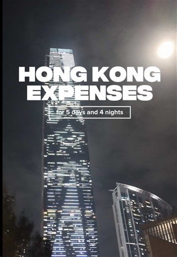 5 Days in Hong Kong: A Travel Expense Breakdown for 2