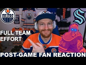 DARK STU! Post-Game Fan Reaction: Oilers vs Kraken