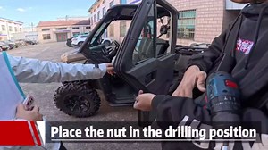 Side Mirrors for Can-Am Defender, Adjustable Side Rearview Mirror for Can-Am Defender HD5 HD7 HD8 HD9 HD10 2016-2025 Accessories, Fit with No Door & Half Door & Full Door, Replace #715008100