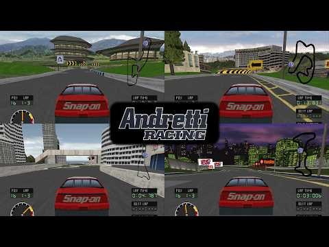 Andretti Racing (PS1) - Every Race Track