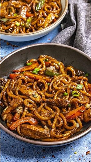 Yaki Udon - Easy Stir Fried Udon Noodles