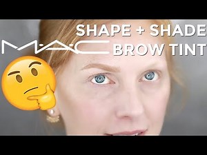 UPDATED BROW ROUTINE | MAC SHAPE + SHADE | BETTER OFF RED