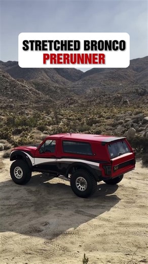 LS3 Powered stretched Ford Bronco Prerunner