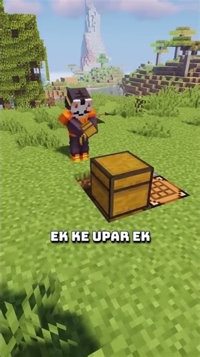 World smallest Minecraft house ever #minecraft #minecraft smallest house