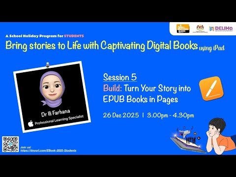 Session 5: Build: Turn Your Story into EPUB Books in Pages