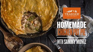 Once you try this Traeger take on a comfort food classic, you’ll never go back to the oven again. Sammy Moniz’s homemade chicken pot pie recipe combines that irresistible creamy chicken and veggie interior with a perfectly buttery, flaky crust. Watch her walk you step-by-step through her easy and tasty recipe, all baked right on the Traeger grill. Get the full recipe here: https://www.traegergrills.com/recipes/poultry/chickenpot-pie And get thousands of other Traeger wood-fired recipes by downlo