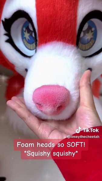 Squishy heads! 😆🤩 #fursuit #fursuitmaker #furryfandom