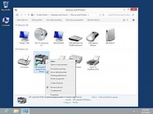 Windows 8.0 Professional - Change or Remove Permissions for a Printer