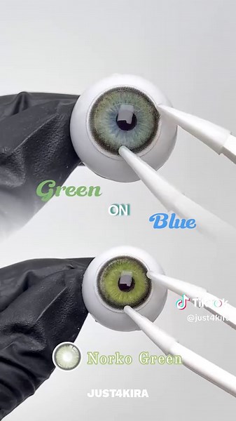 Choose the Best Contacts for Green and Blue Eyes