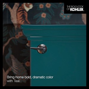 26K views · 7.2K reactions | Teal brings deep, rich color to your home. Shop our nature-inspired colors to bring a new vibrancy to your bathroom. | KOHLER | Facebook