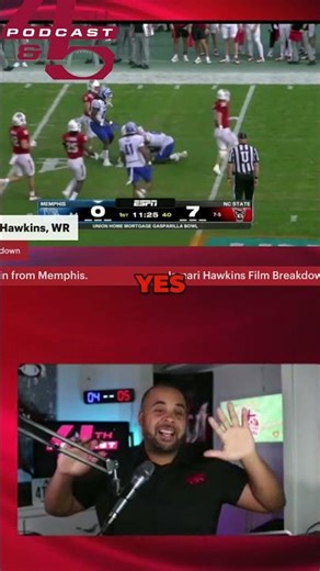 ARKANSAS' NEW RECEIVER JAMARI HAWKINS may only be 5'9 but he's tough!!