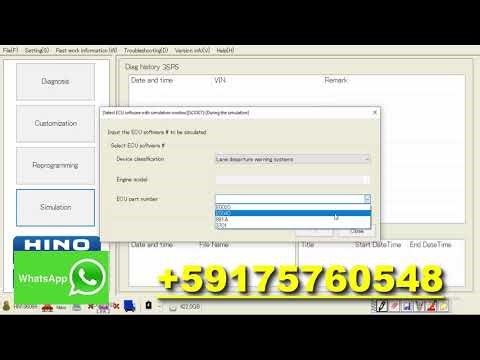 Hino Diagnostic eXplorer DX2 1.1.29.10 02.2024 Diagnostic Software