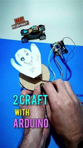 DIY | 2 project with arduino - simple craft project with arduino #arduino #diy #diycrafts