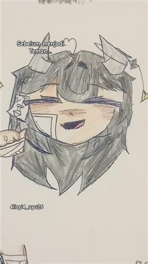 pertemanan,cr:spongebob//ib sound :‪@lalazakila‬ #drawing #art