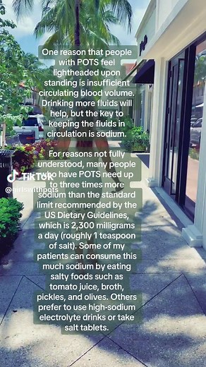 Understanding the Role of Sodium in Managing POTS Symptoms