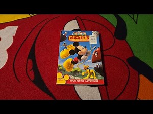 Opening to Mickey Mouse Clubhouse Mickey's Great Clubhouse Hunt 2007 DVD (Main Menu Option)