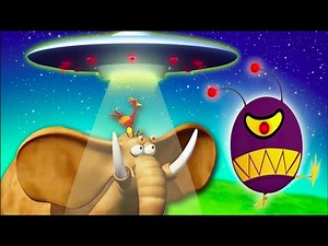 Gazoon | Атака НЛО | Забавный мультяшный животных | Gazoon Russian