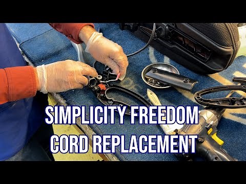 How to Replace a Simplicity Freedom Vacuum Cleaner Cord
